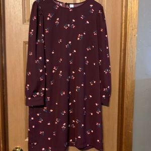 Old Navy burgundy slip dress size Lg NWOT